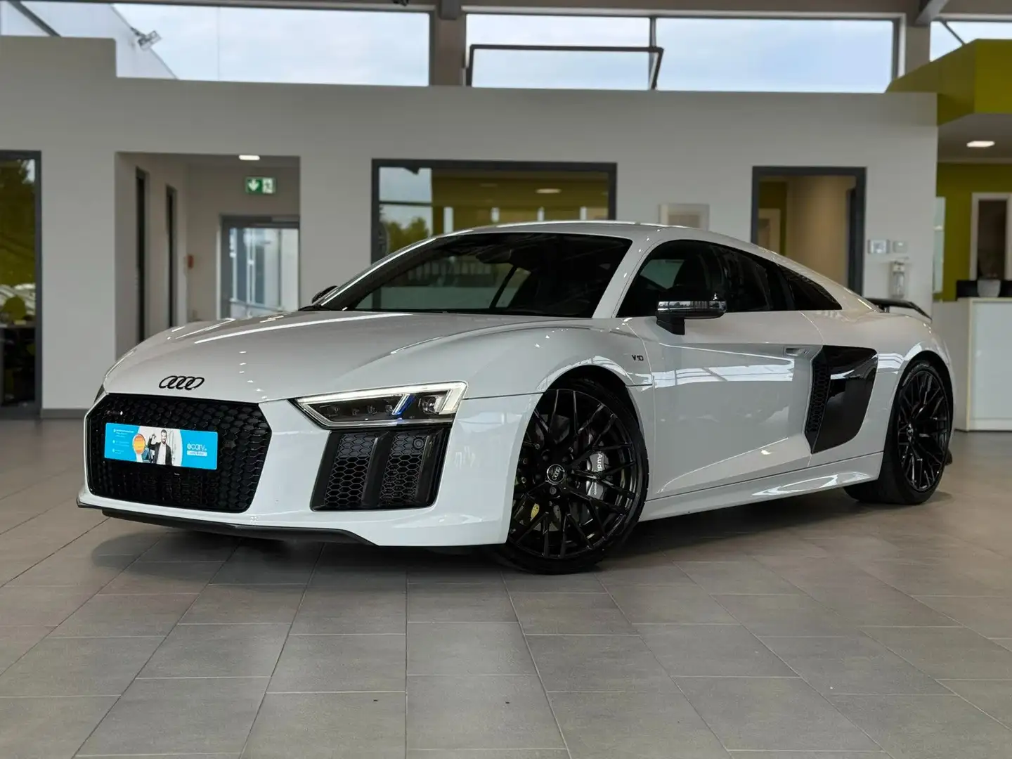 Audi R8 Coupe quattro plus*Keramik*Laser*SportAGA*B&O Grigio - 1