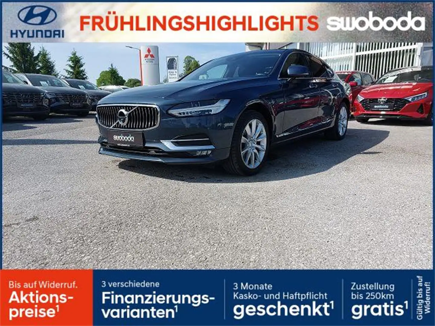 Volvo S90 D5 AWD Inscription Mavi - 1