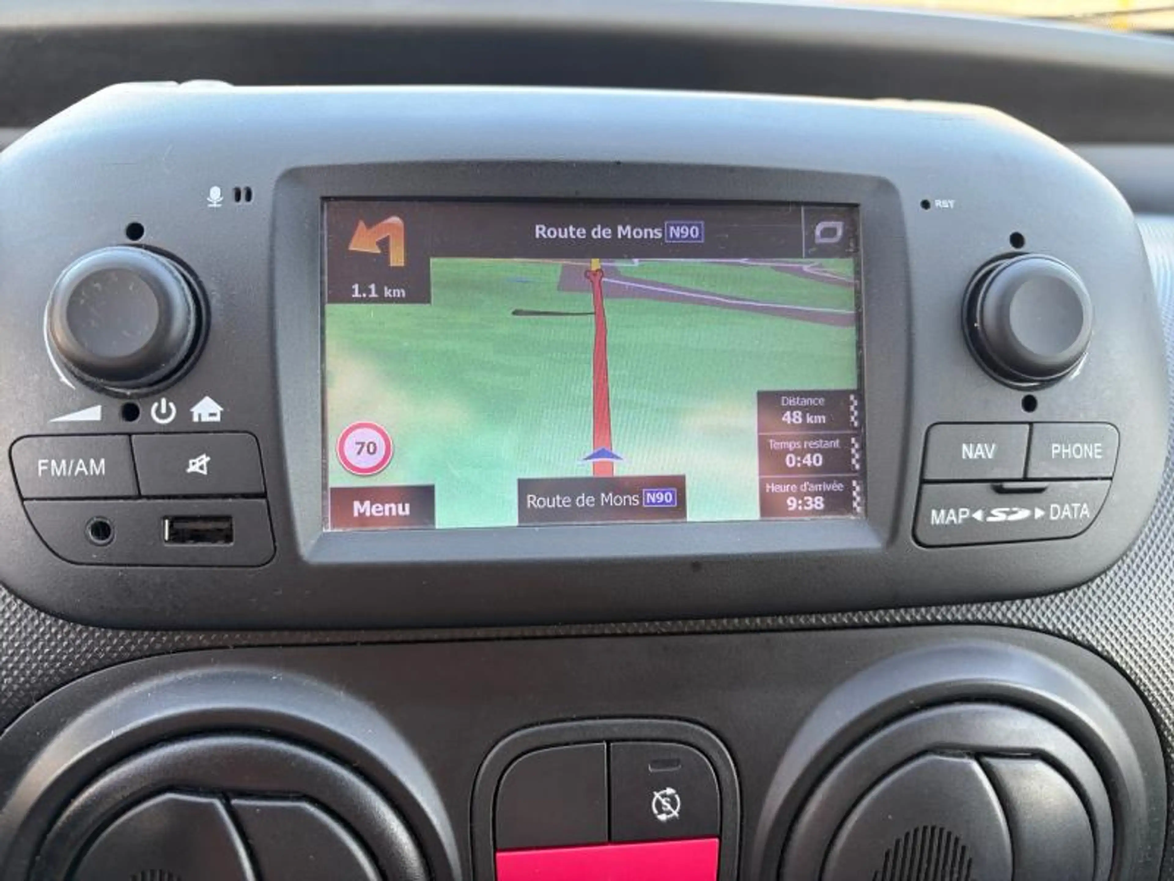 Fiat Fiorino 1.2 80cv 2 pl gris 09/20 Airco Capteurs GPS — photo 15