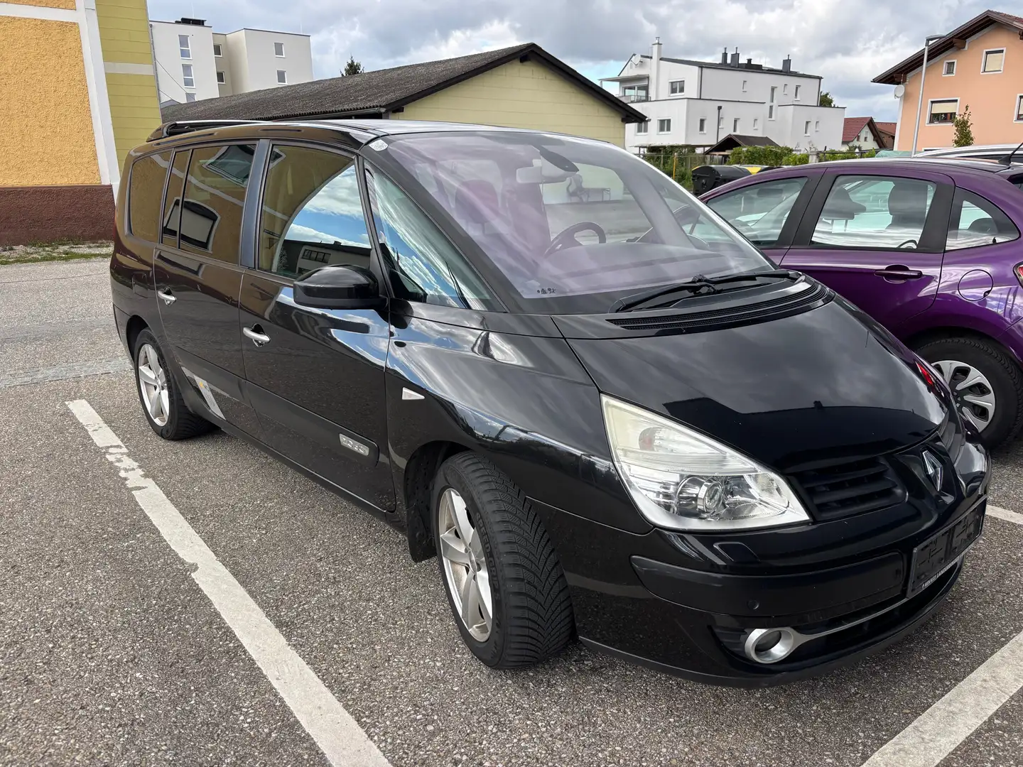 Renault Grand Espace Grand Espace Sport Edition 2,0 dCi/7-Sitze/Panorama/Xenon/Pickerl bis 04/27/Navi/Leder/Top Ausstattung/Motor Getriebe 1a Schwarz - 2