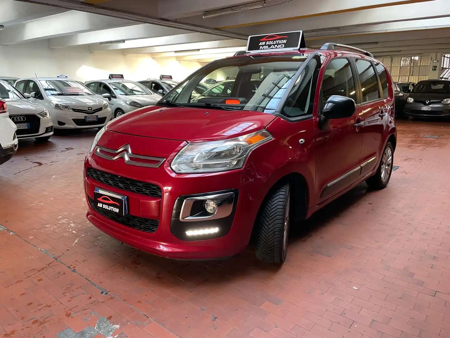 Citroen C3 Picasso C3 Picasso 1.2 Neopatentati Euro 6 Rosso - 2
