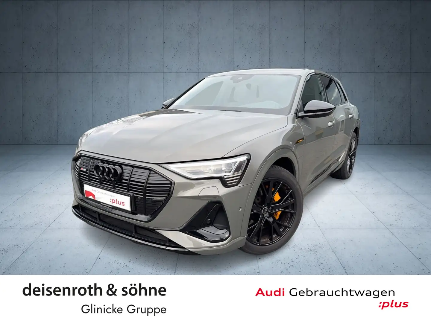 Audi e-tron 50 S line Black ACC/Nav/Kam/21"/Assist/DA Grijs - 1