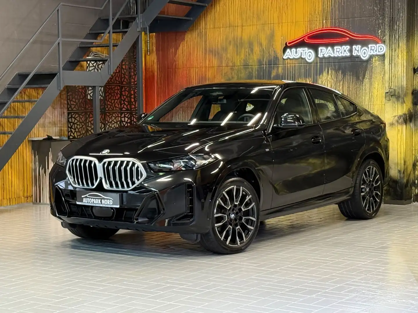 BMW X6 40i xDrive M Sport~LEDER~KAMERA~HIFI~NAVI Negro - 1