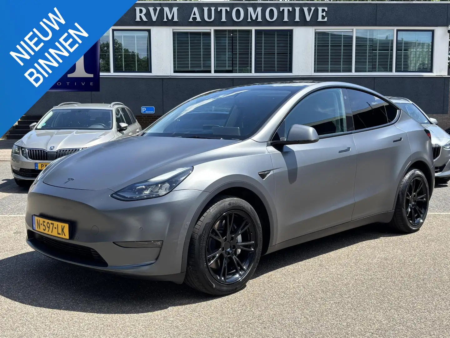 Tesla Model Y Long Range AWD 75 kWh | Rijklaarprijs | volledige Blanc - 1