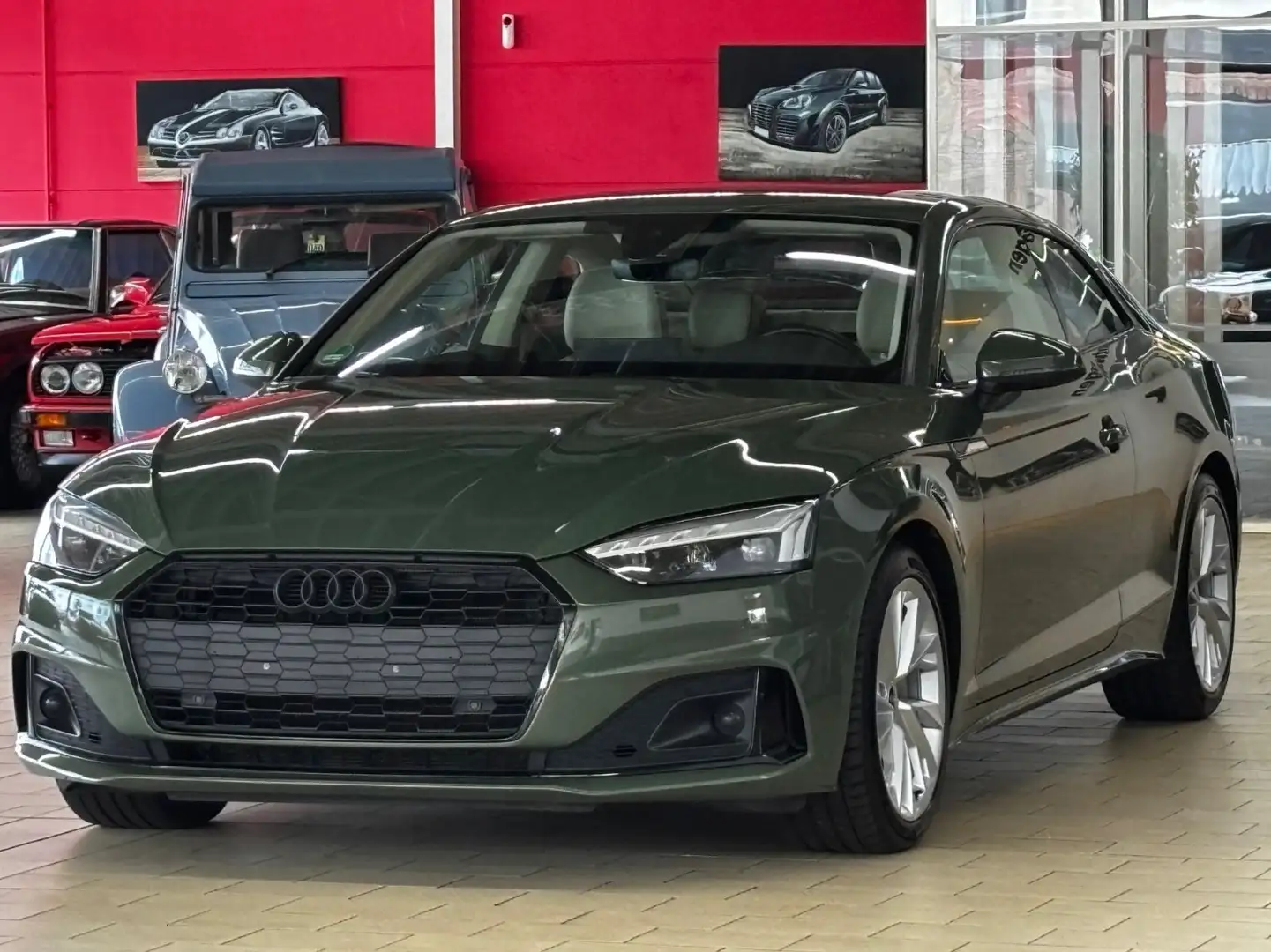 Audi A5 40 TDi ADVANCED *MATRiX*ViRTUAL*LEDER-BEiGE* Grün - 1