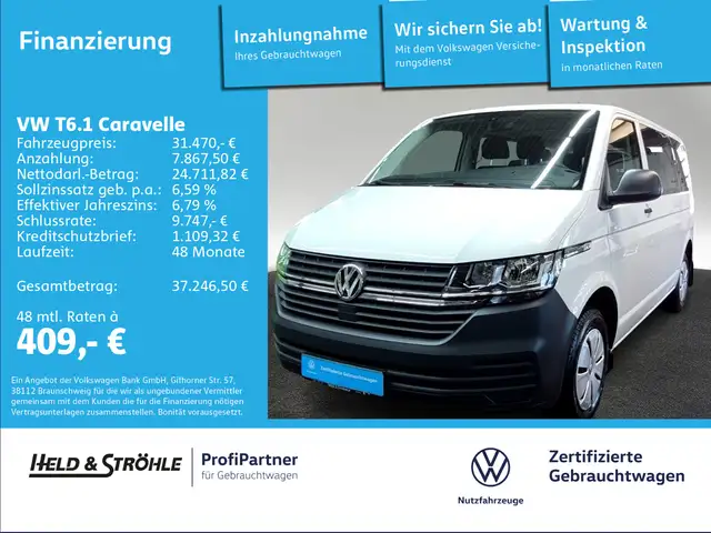 Volkswagen T6.1 Caravelle Trendline 2.0 TDI 9S PDC DAB