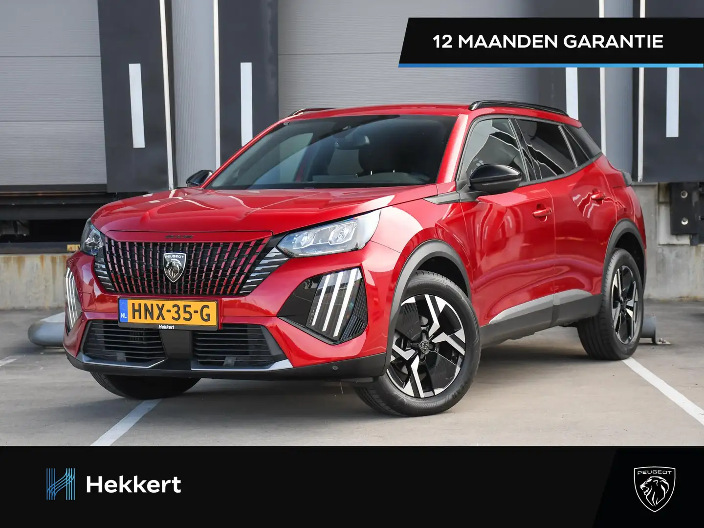 Peugeot 2008 Allure 1.2 PureTech 100pk PDC + CAM. | CRUISE.C | Rood - 1