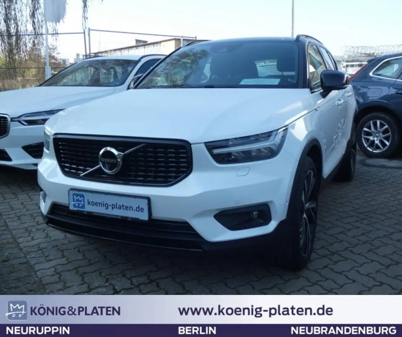 Volvo XC40 T5 AWD R-Design (EURO 6d-TEMP) Klima Navi Weiß - 1