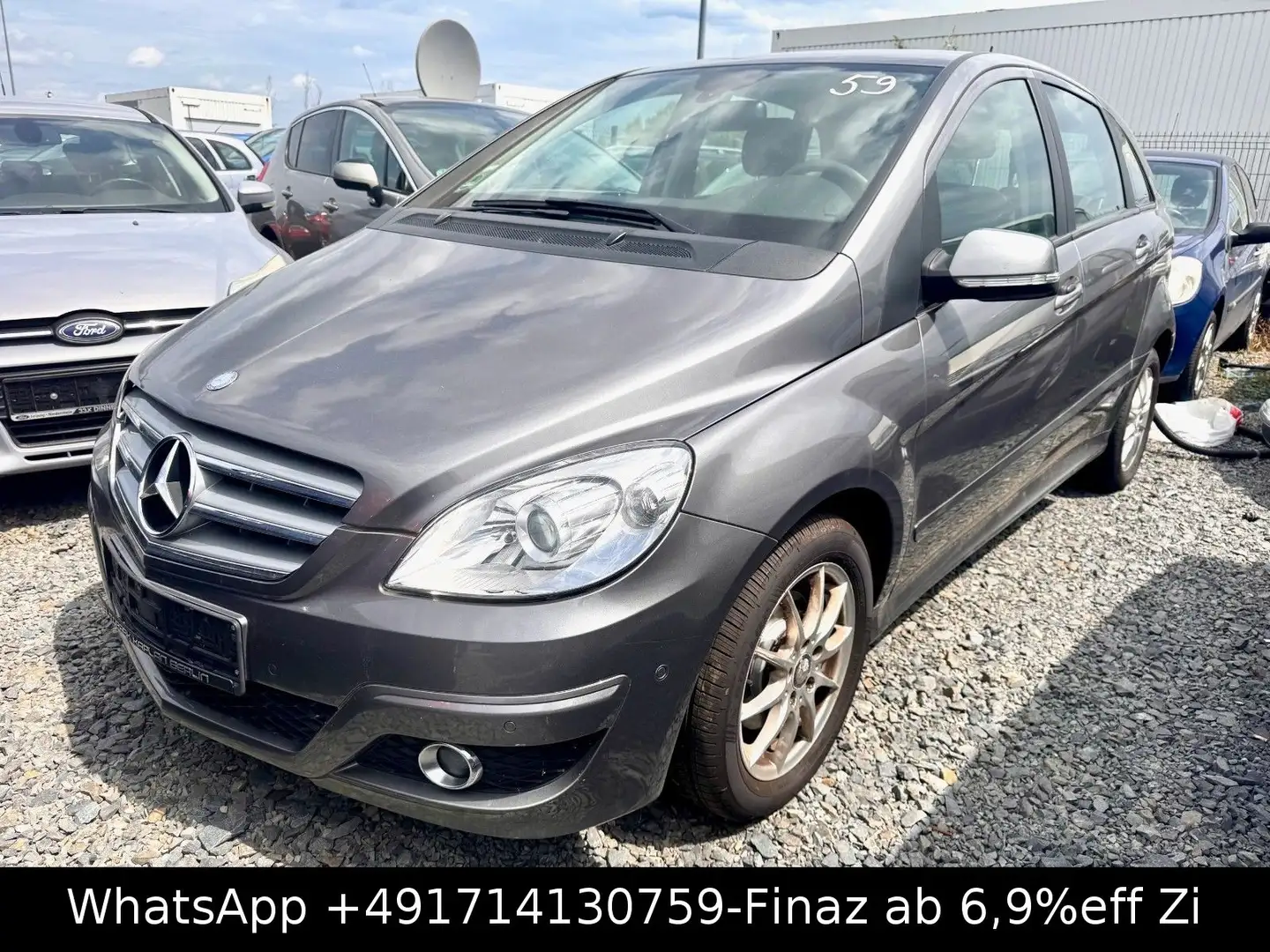 Mercedes-Benz B 200 -AUTO-KLIMA-SHZG-TEMPO-ALU-PDC-MFL-SERV NEU Grau - 1