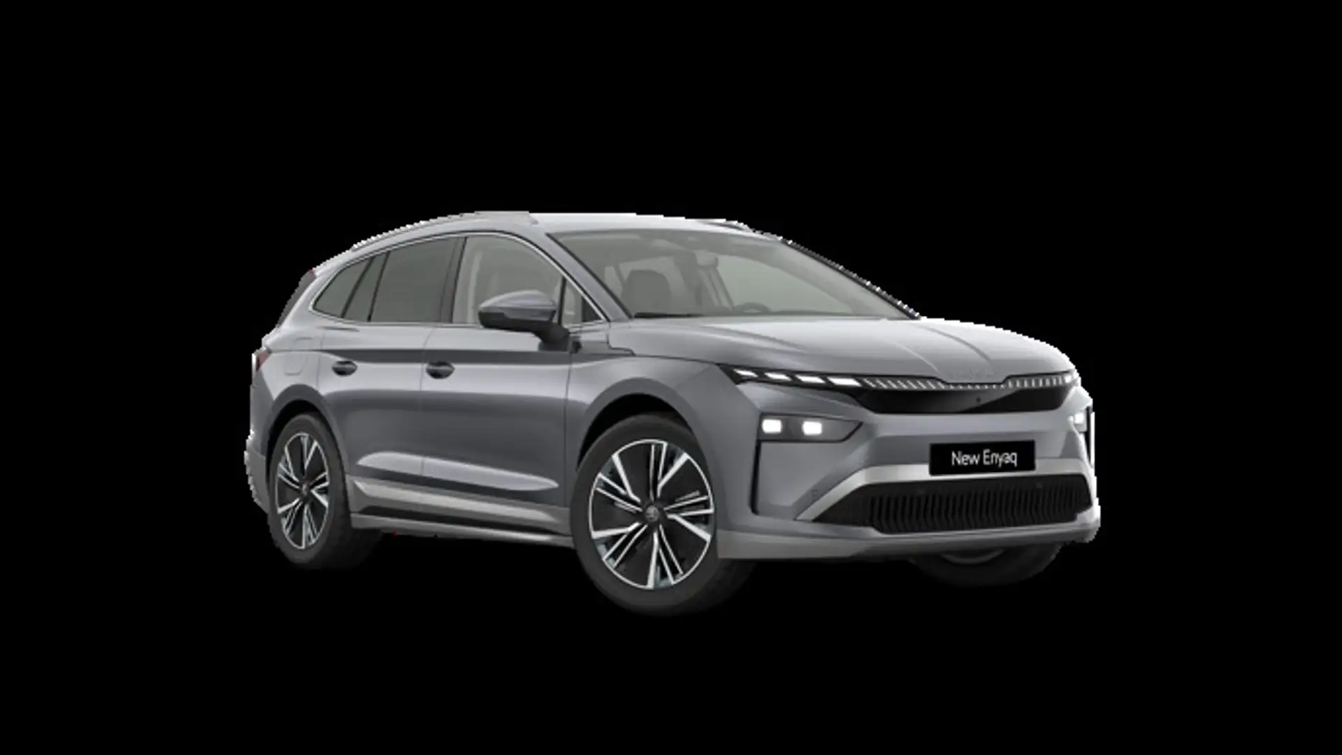 Skoda Enyaq 85 82 kWh 210 kW 1-Gang / AHK / Advanced / Gris - 2