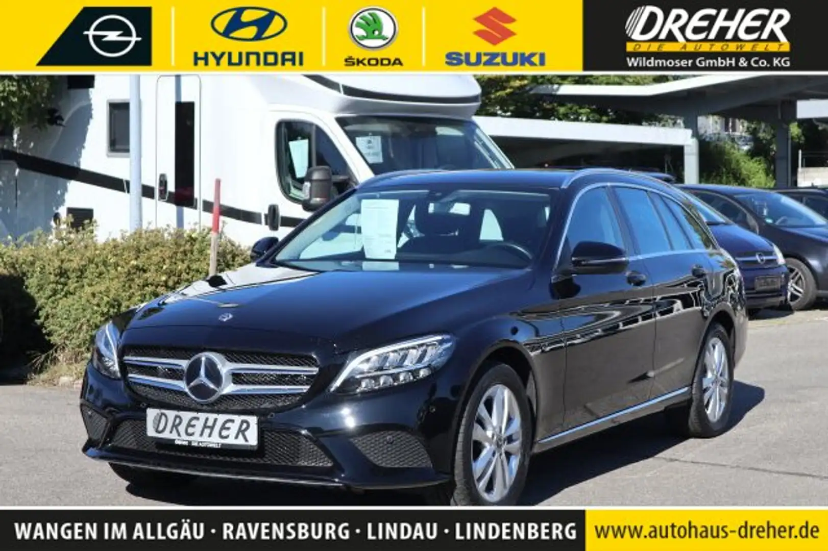 Mercedes-Benz C 200 C 200 T Avantgarde 4Matic Navi/LED/Kamera/LM Klima Schwarz - 1