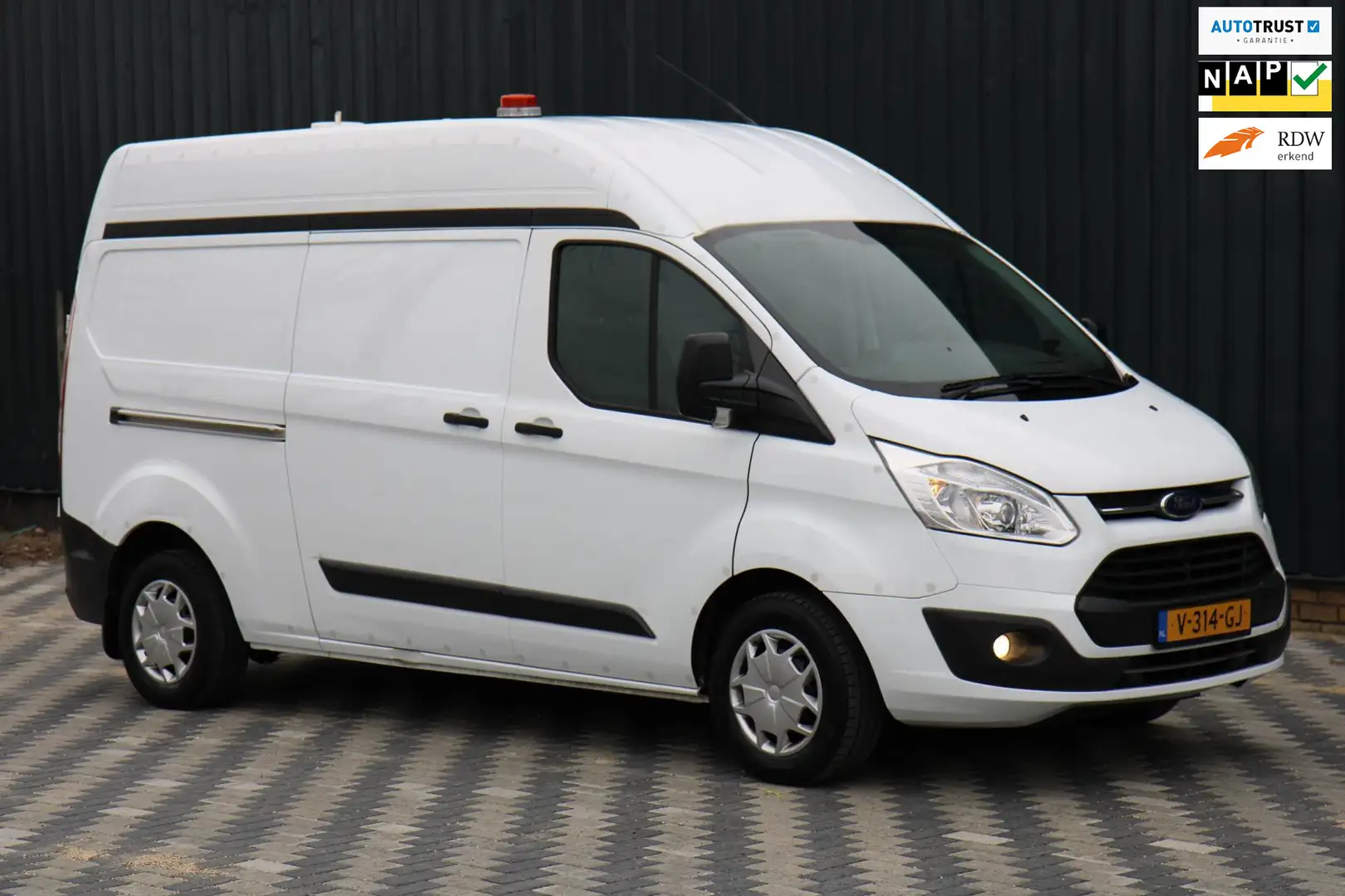 Ford Transit Custom 310 2.0 TDCI L2H2 Werkplaatsinrichting Wit - 1