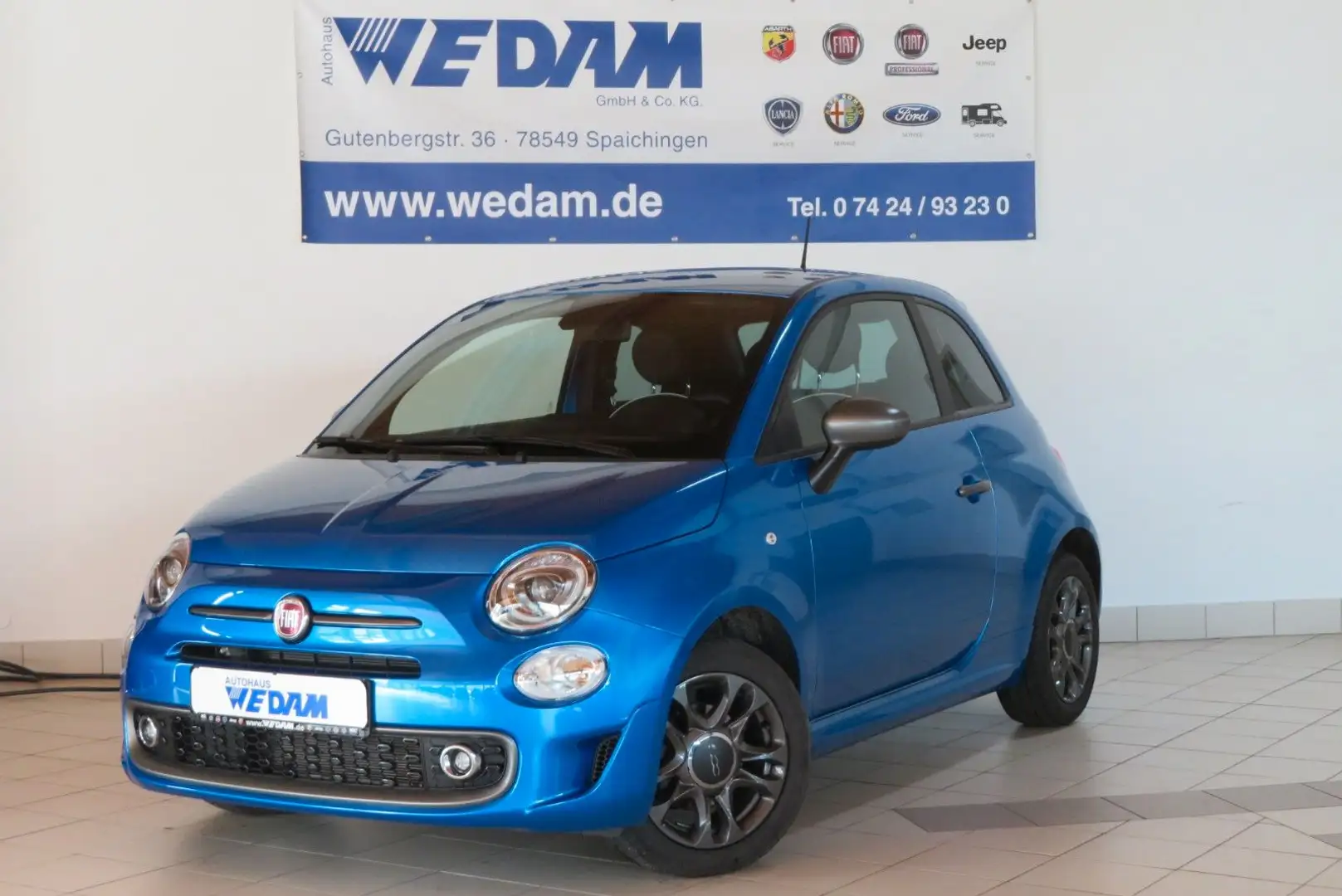 Fiat 500 Sport 1.0 MildHybrid 69PS Blue - 1