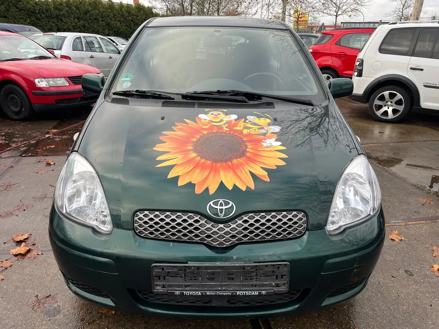 Toyota Yaris 1.0 Euro4 Klima 2.Hand *Tüv 05/2027* Vert - 2