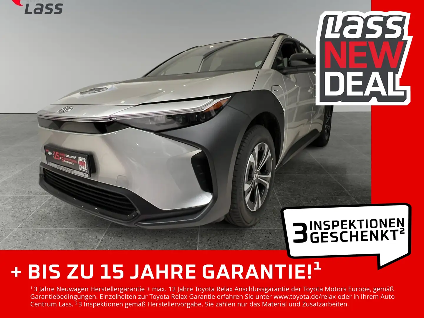 Toyota bZ4X FWD Comfort Mit 0,0% Finanzierung! Silber - 1