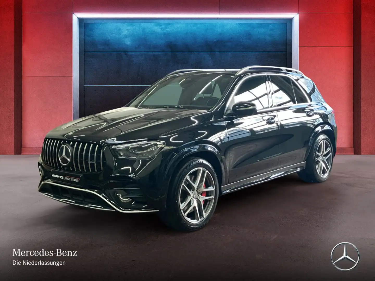 Mercedes-Benz GLE 53 AMG GLE 53 HYBRID 4M PANO+360+AHK+MULTIBEAM+21"+HUD+9G Schwarz - 2
