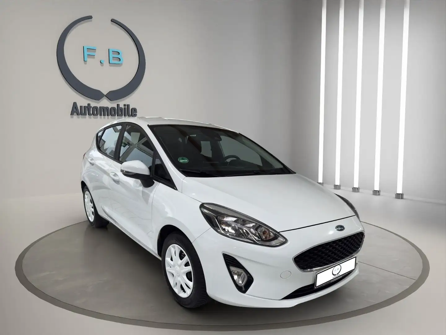 Ford Fiesta Cool & Connect/KLIMA/PDC/AHK/UVM Blanc - 1