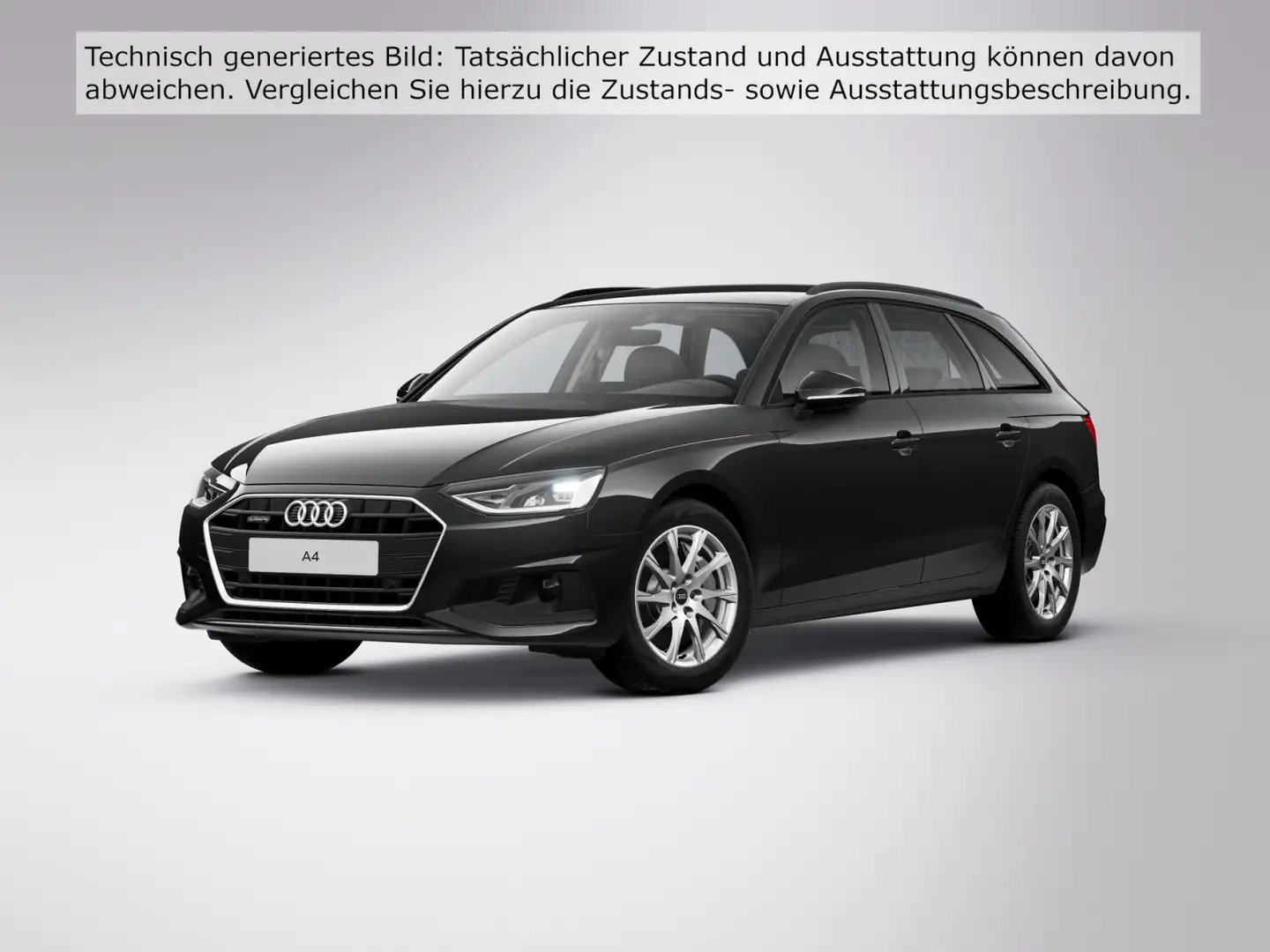 Audi A4 50 TDI quattro S-Tronic Schwarz - 2