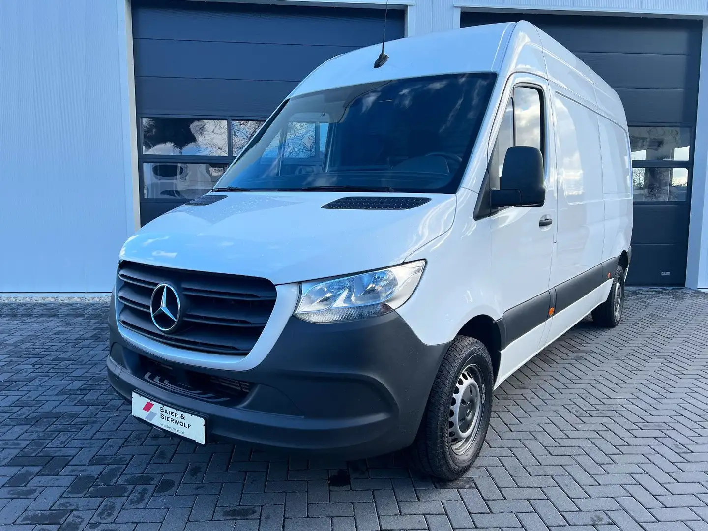 Mercedes-Benz Sprinter III Kasten 214 CDI FWD H2 L2 Klima 1. H Weiß - 2