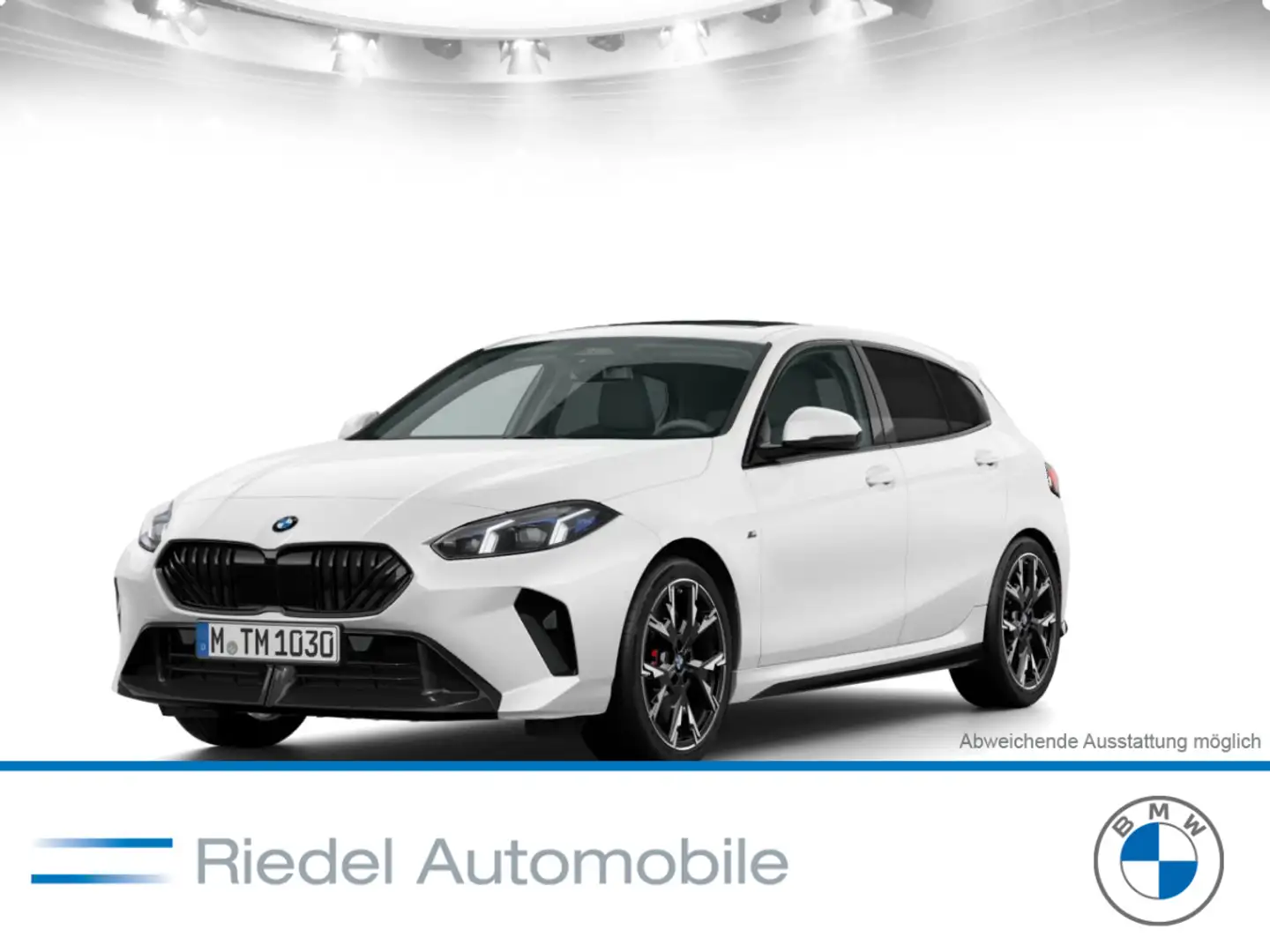 BMW 114 120 Steptronic M SportpaketPro Pano 19"LM h/k Weiß - 1