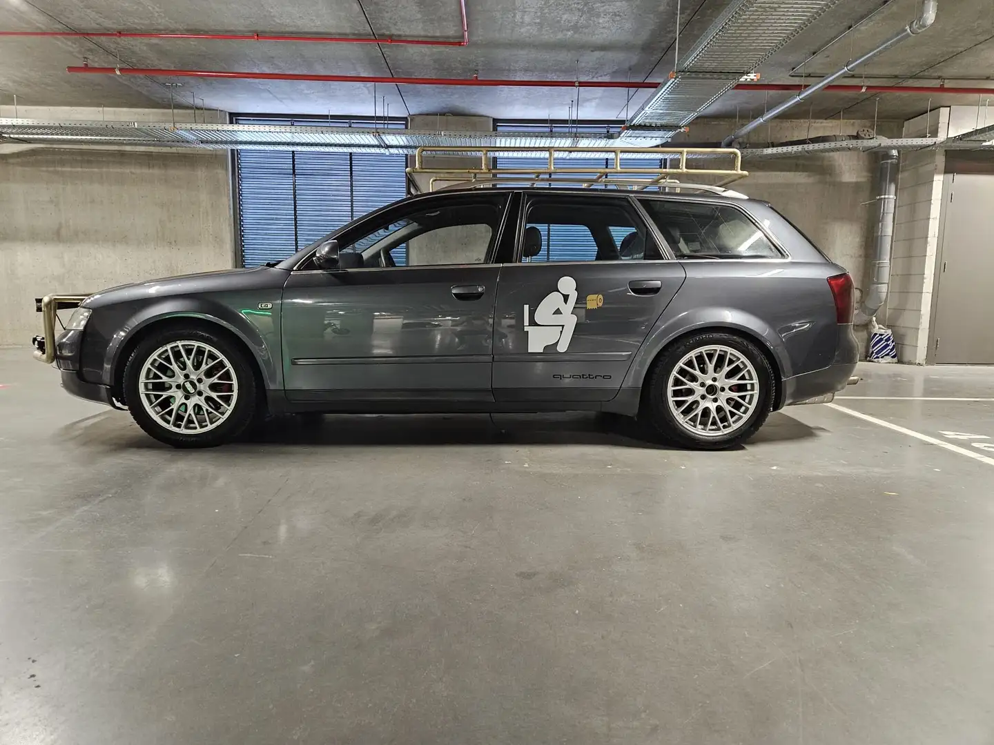 Audi 80 3.0 V6 Quattro. Exclusive Gris - 2