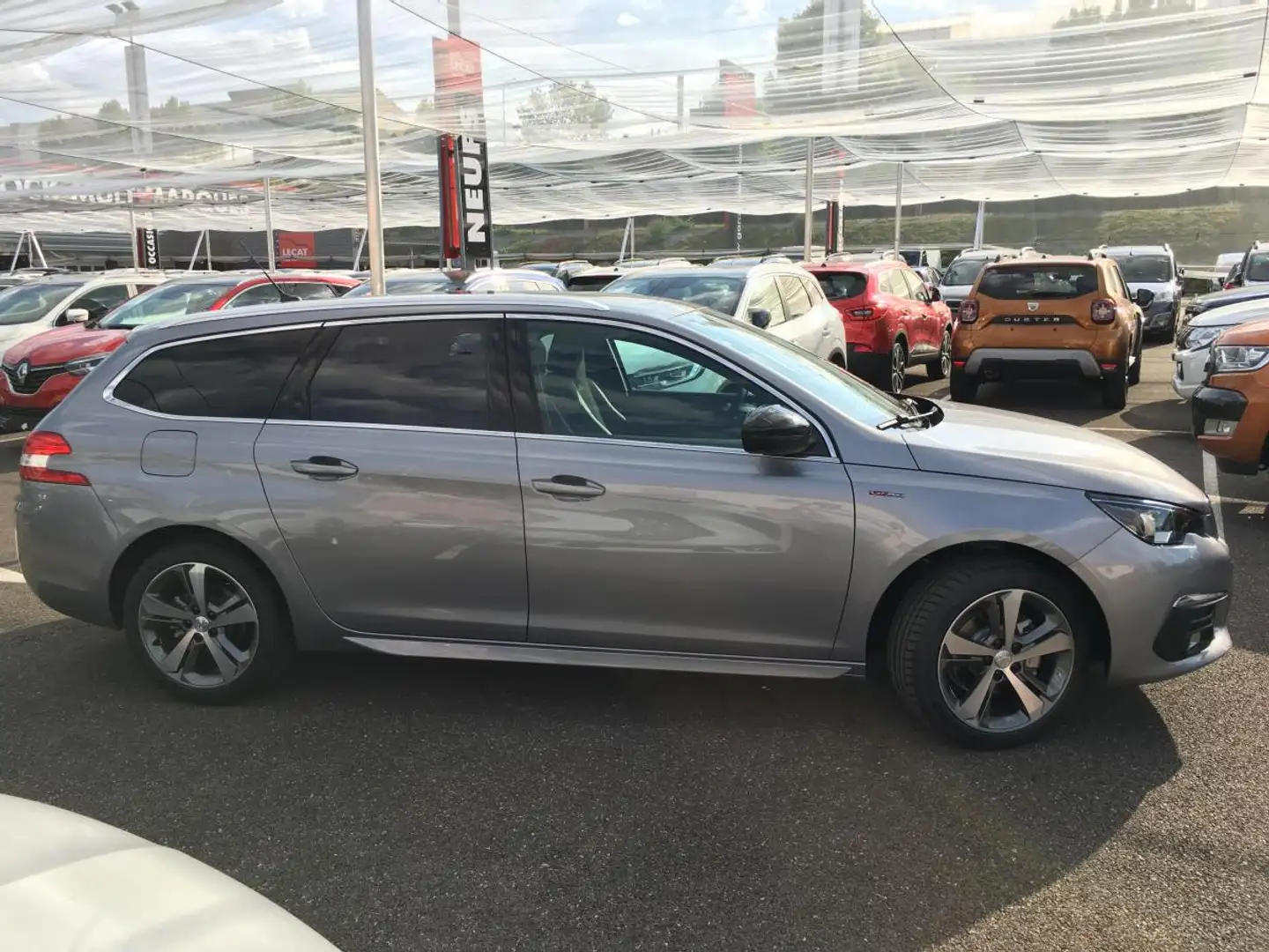 Peugeot 308 II (2) 1.2 PureTech S\u0026S 130 EAT8 GT Line Gris - 2