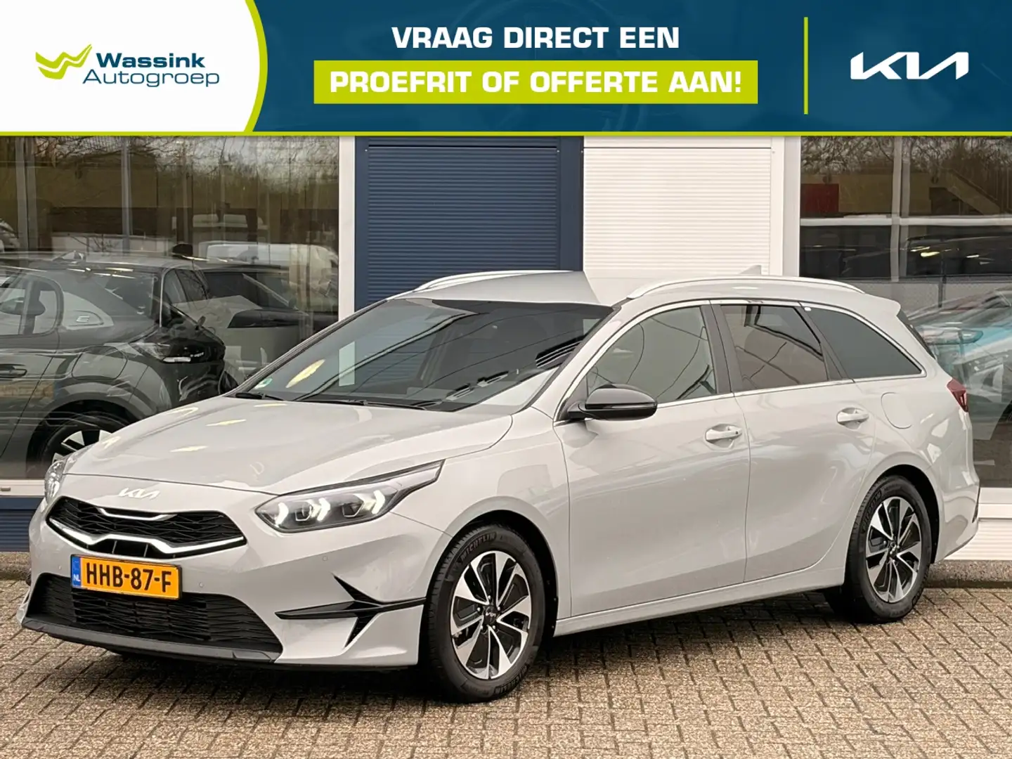 Kia Ceed SW / cee'd SW 1.0 T-GDi 100pk Design Edition I Elektr. Klep I St Grau - 1