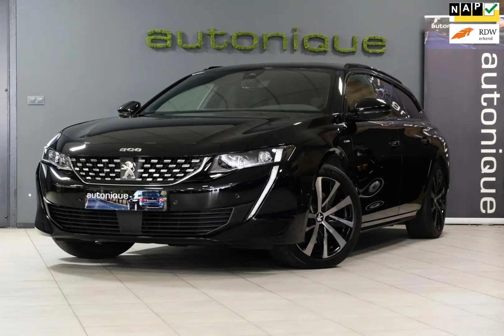 Peugeot 508 SW 1.6 HYbrid GT |21.334km|Navi/Camera/Apple Carpl Zwart - 1