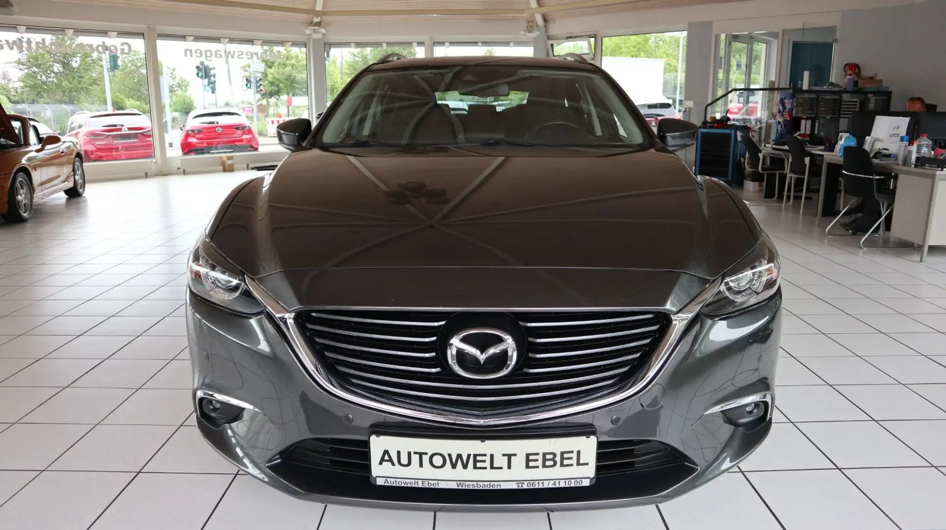 Mazda 6 Kombi*AUTOMATIK*NAVI*BOSE*RFK*HU/AU+INSP NEU* Grigio - 2