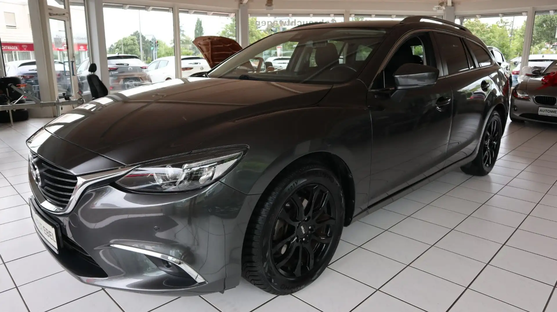 Mazda 6 Kombi*AUTOMATIK*NAVI*BOSE*RFK*HU/AU+INSP NEU* Grigio - 1