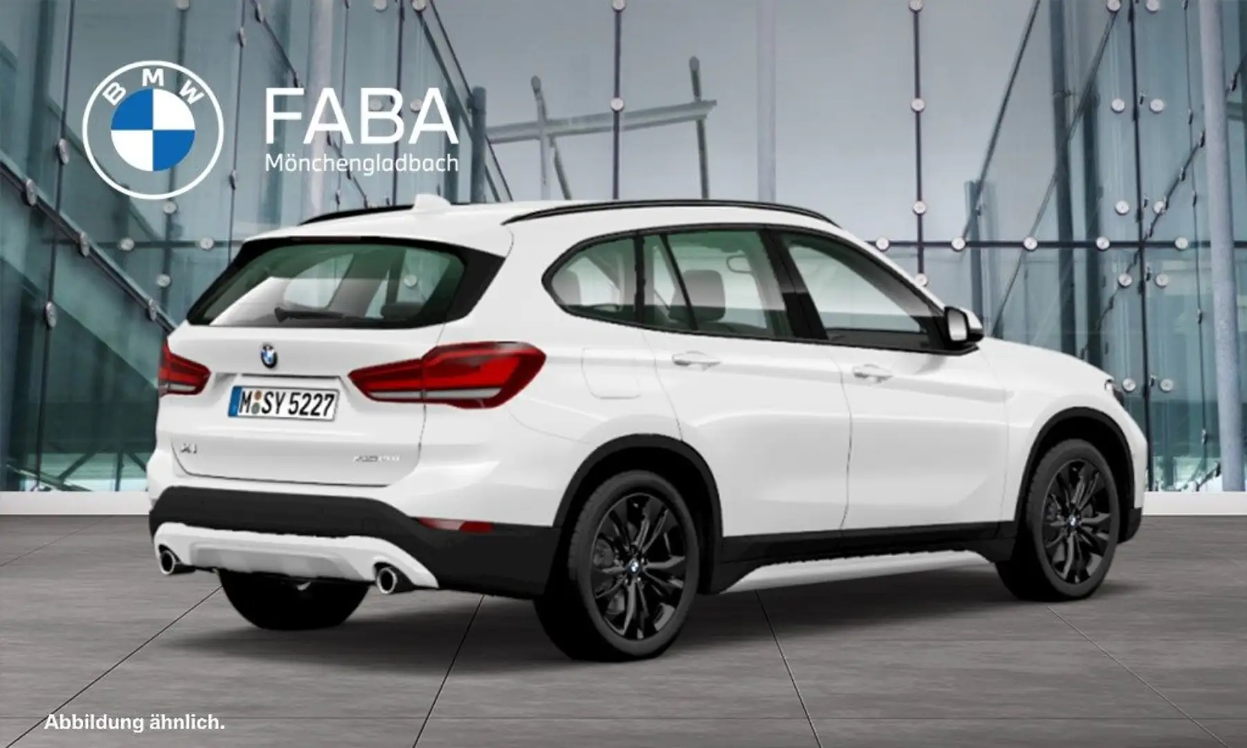 BMW X1 xDrive20i xLine DAB LED Tempomat Klimaaut. Weiß - 2