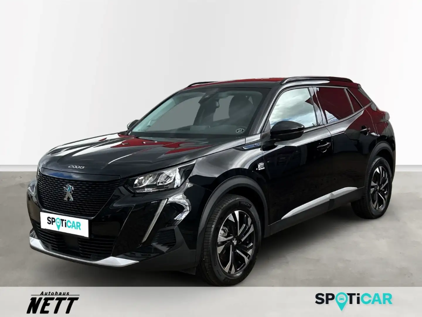 Peugeot 2008 -e Allure Elektromotor 136 Schwarz - 1