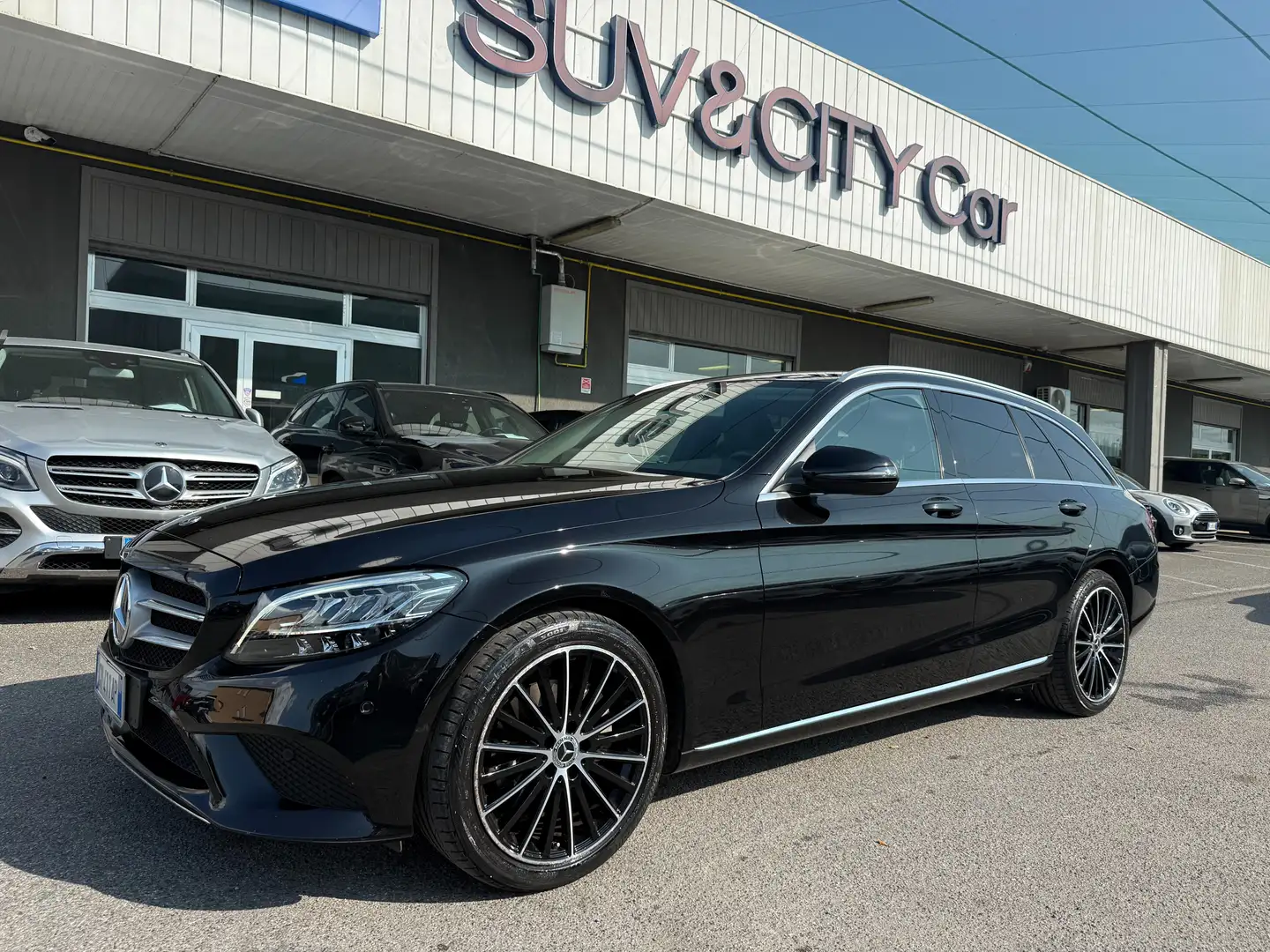 Mercedes-Benz C 200 C SW 200 eq-boost Sport Plus KM CERTIFICATI Black - 1