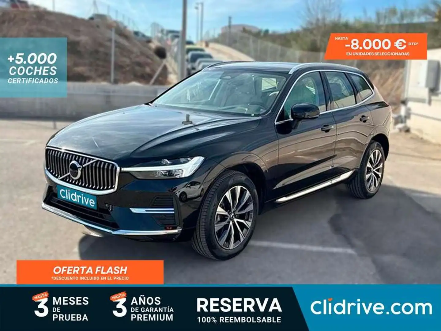Volvo XC60 2.0 B4 D Inscription Auto Negro - 1