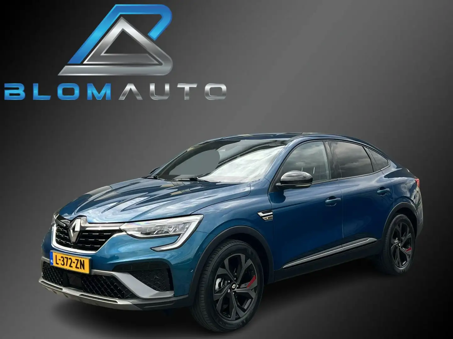 Renault Arkana 1.6 E-Tech Hybrid 145 R.S. Line CARPLAY+ACC Blauw - 1