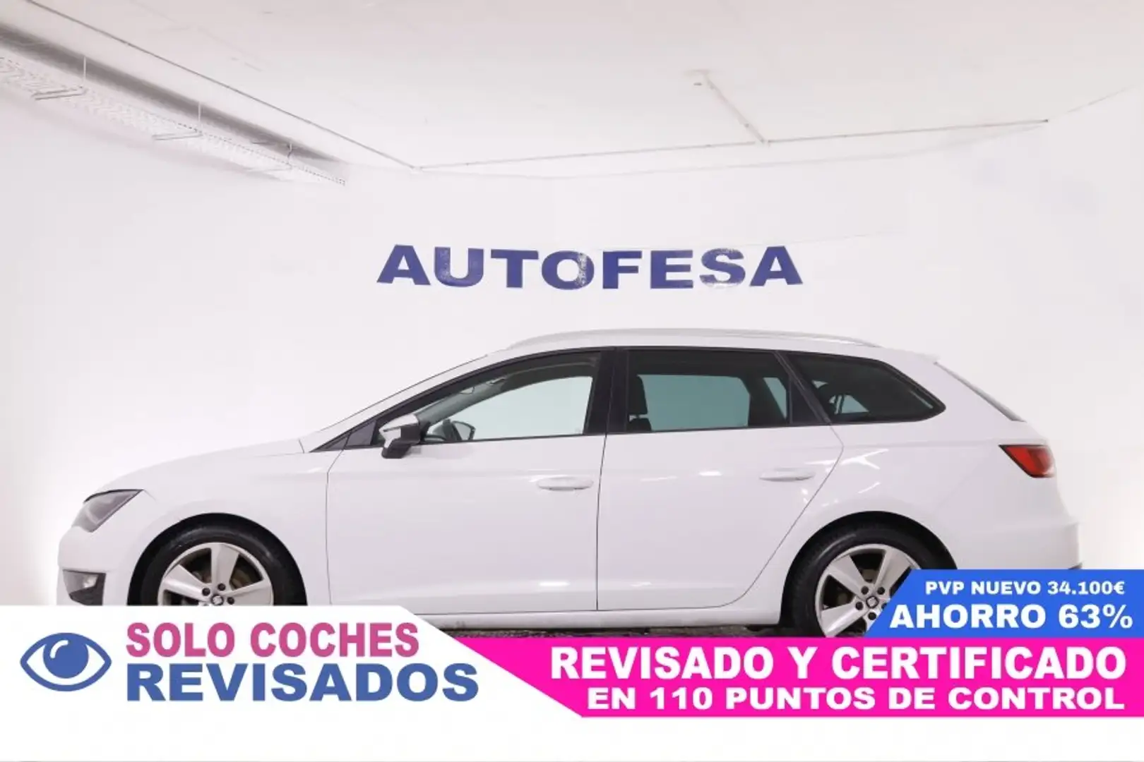 SEAT Leon ST 1.4 TSI FR 150CV 5P # BLUETOOTH Weiß - 2