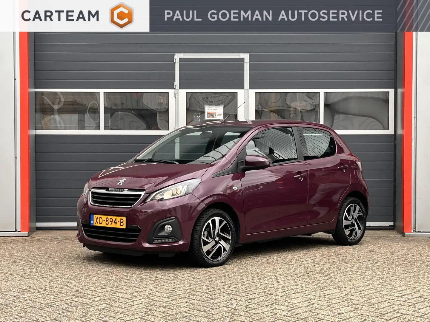 Peugeot 108 1.0 e-VTi Active | Airco | Camera | Lichtmetaal | Paars - 1