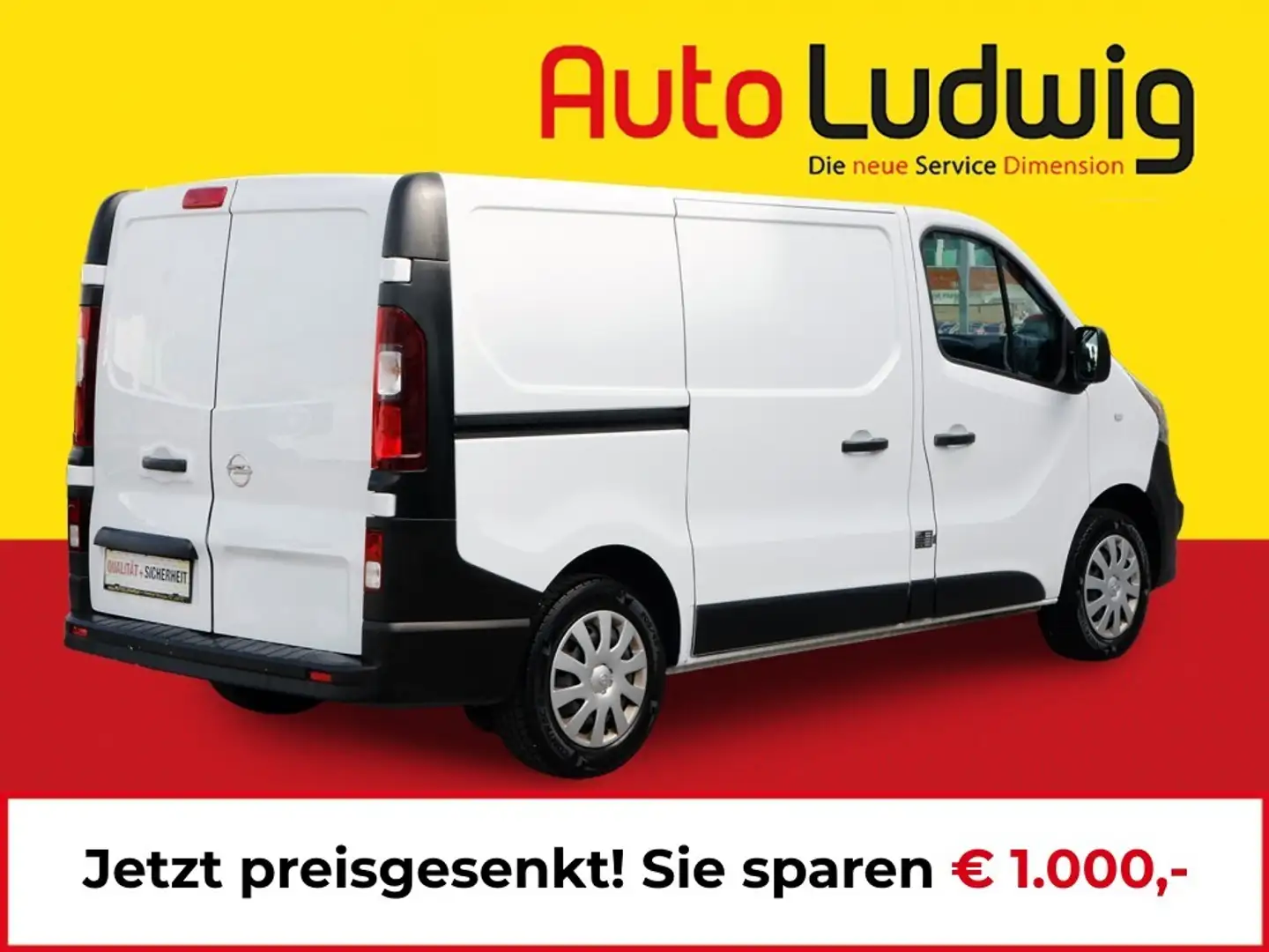 Opel Vivaro L1H1 1,6 CDTI Ecotec 2,7 t Edition Weiß - 2