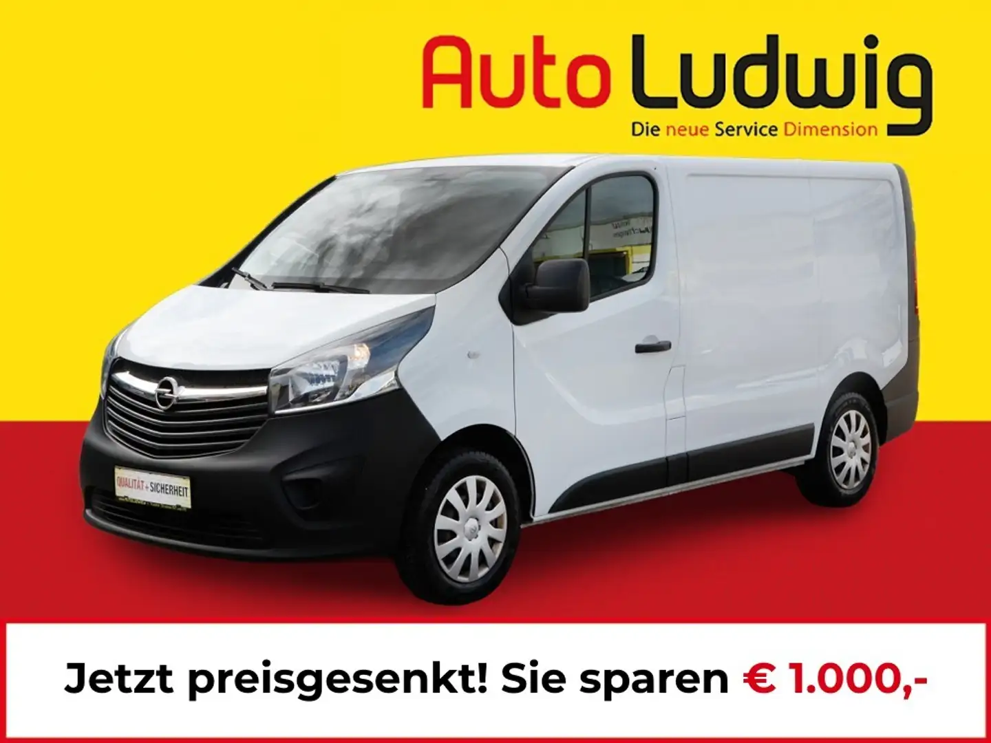 Opel Vivaro L1H1 1,6 CDTI Ecotec 2,7 t Edition Weiß - 1