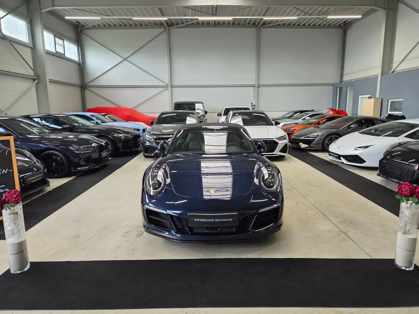Porsche 911 991.2 4GTSCabrio Lift/18Wege/Burmester/*911€ Blau - 1