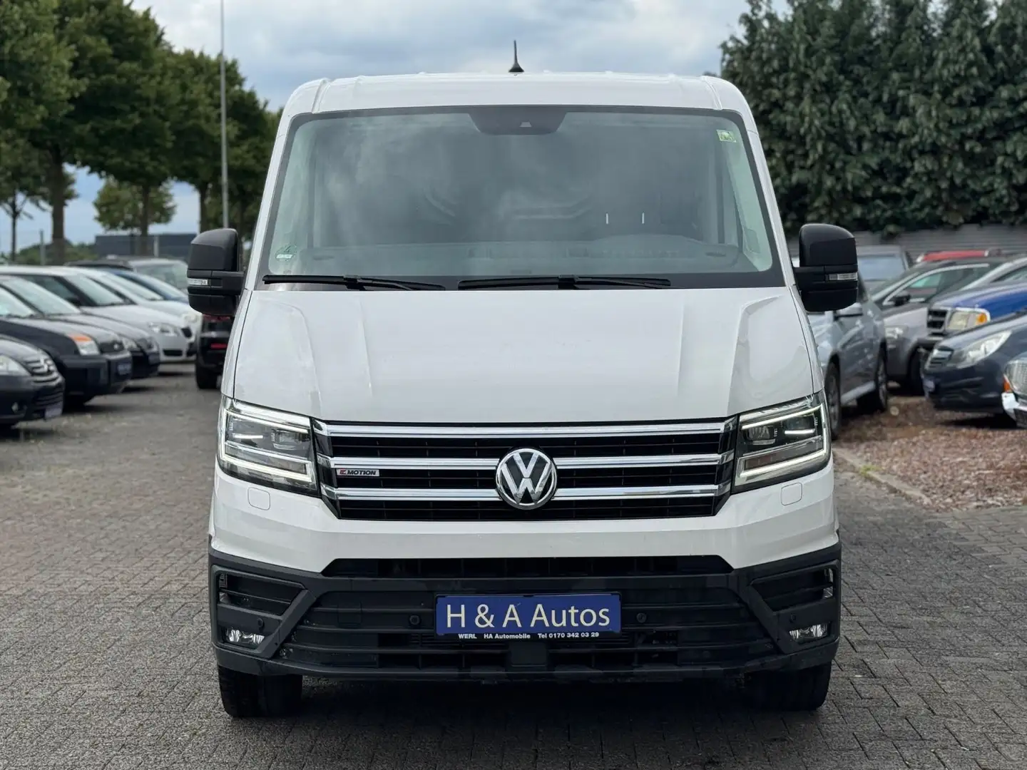 Volkswagen Crafter Kasten Kasten 35 Trendline mittellang 4M Weiß - 1