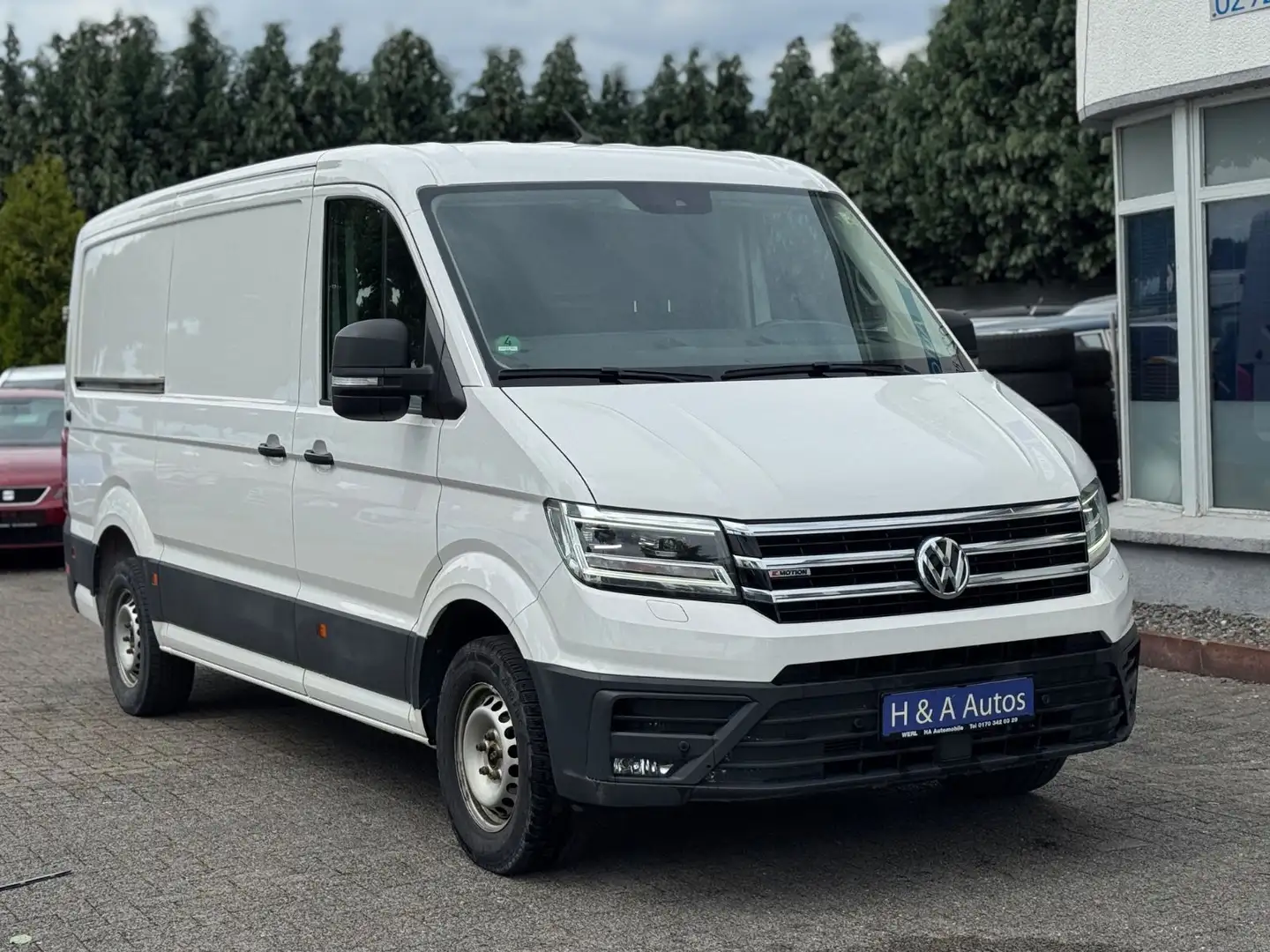 Volkswagen Crafter Kasten Kasten 35 Trendline mittellang 4M Weiß - 2