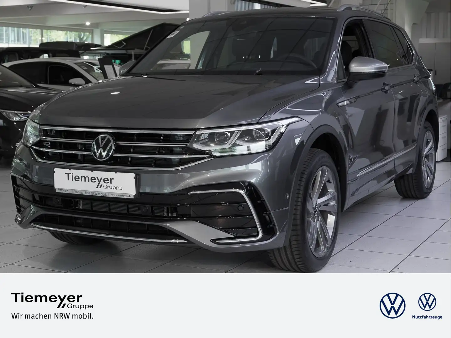 Volkswagen Tiguan Allspace 2.0 TSI DSG 4M R-Line 7Sitzer NA Grau - 1