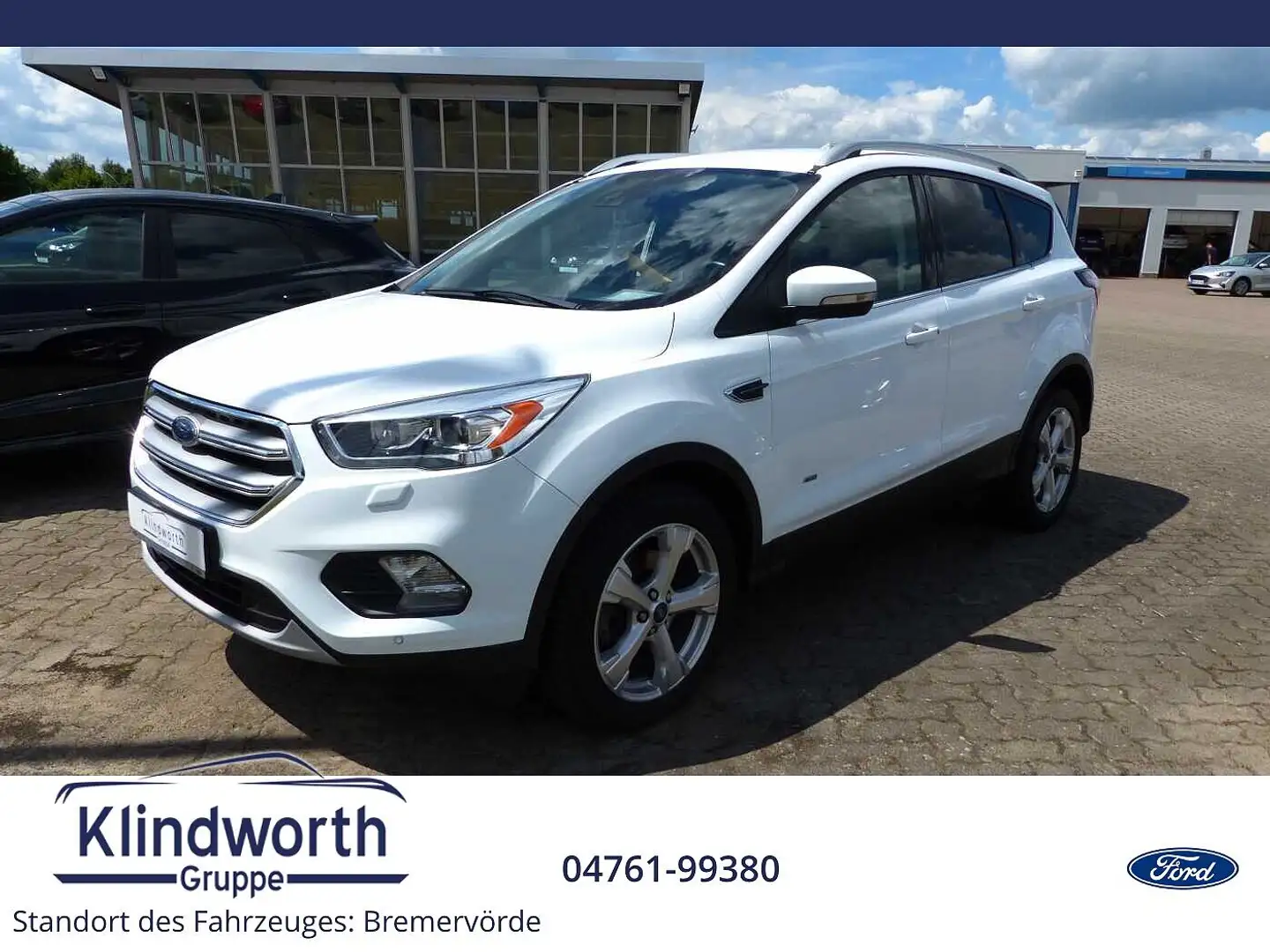 Ford Kuga 2.0 TDCi 4x4 Aut. Titanium AHK,Tempomat Blanc - 1