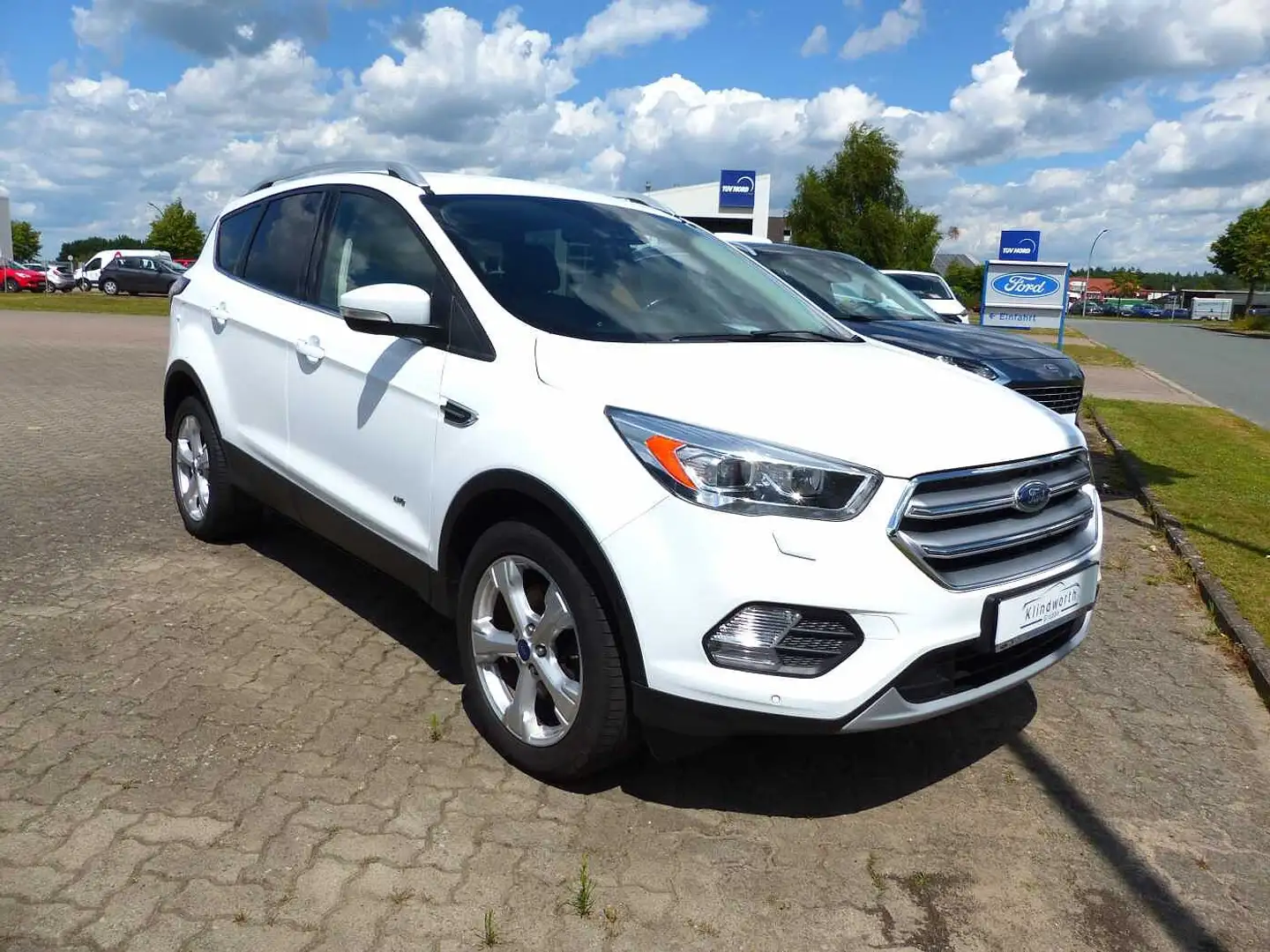 Ford Kuga 2.0 TDCi 4x4 Aut. Titanium AHK,Tempomat Blanc - 2