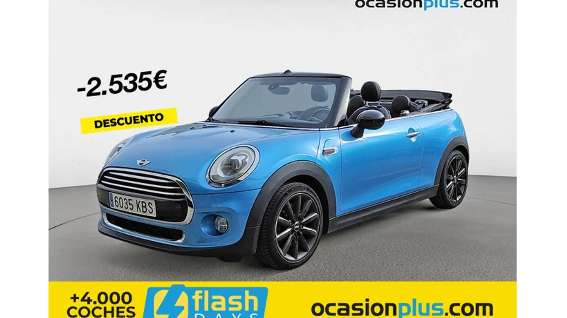MINI Cooper D Cabrio Azul - 1