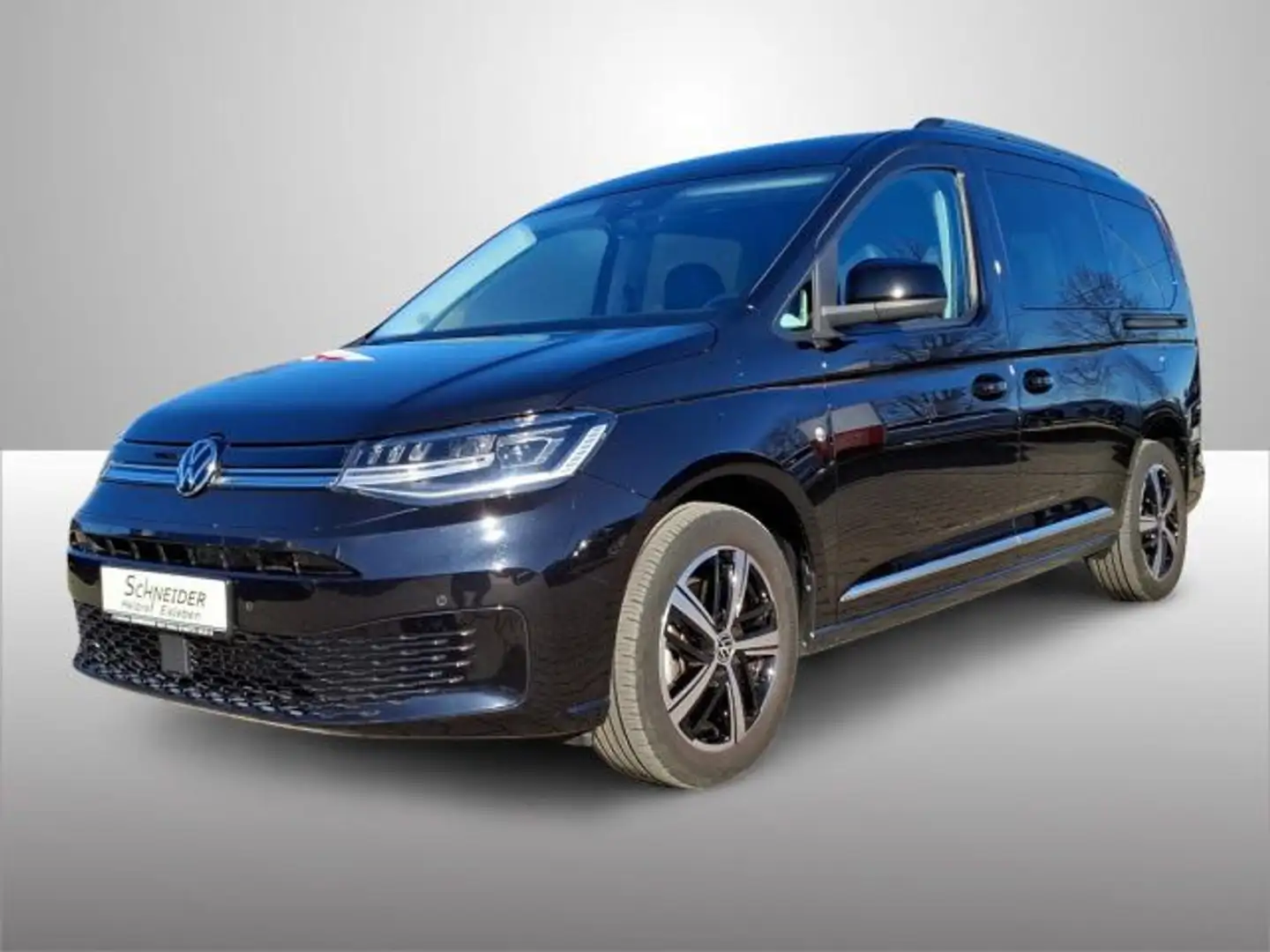 Volkswagen Caddy MAXI 2.0 TDI DSG STYLE APP+NAVI+ACC+LED+SHZ Schwarz - 2