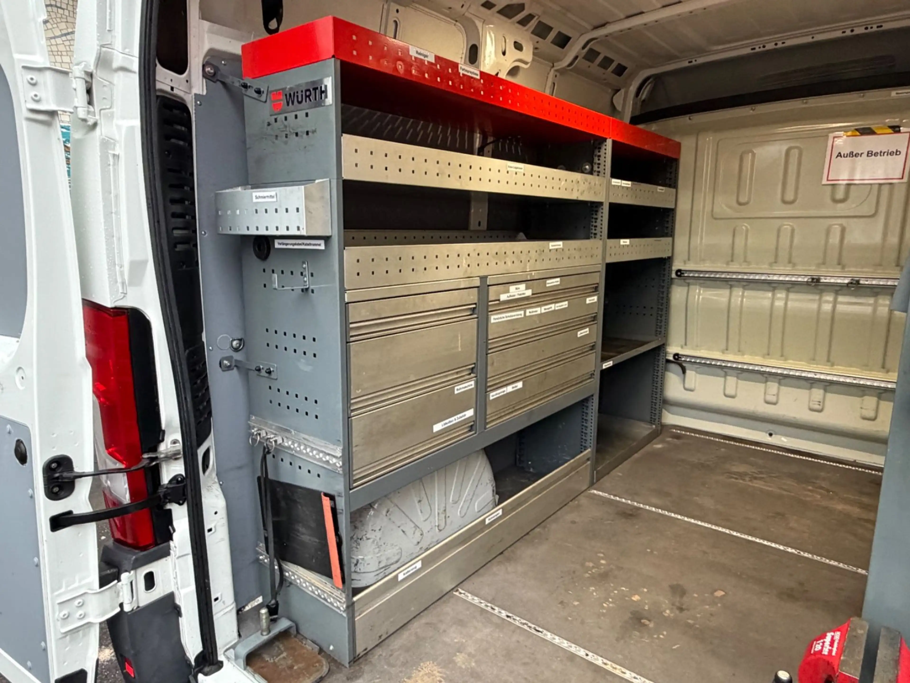 Peugeot Boxer Kasten H2+L1 WÜRTH-REGAL 10X VORHANDEN — photo 11