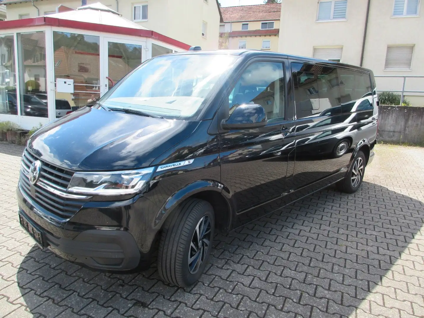 Volkswagen T6 Caravelle T6.1 Caravelle  EcoProfi Klimaautomatik/LED/Navi Negro - 2