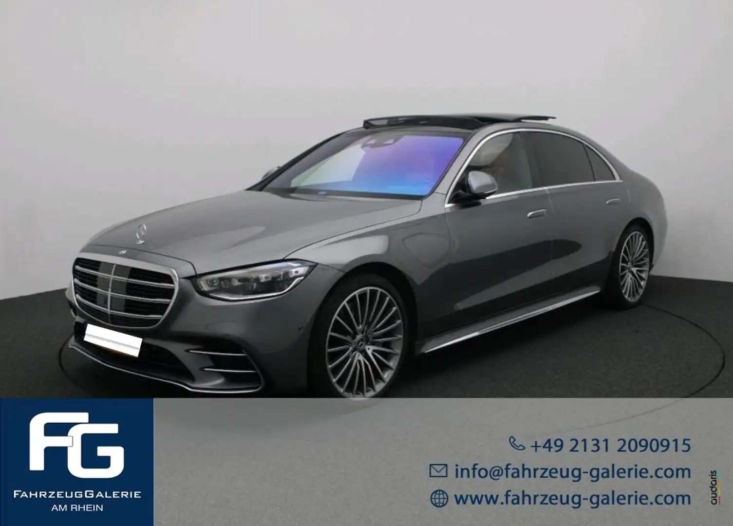 Mercedes-Benz S 400 d 4Matic L AMG Line,Fond Entertainment uvm. Gri - 1